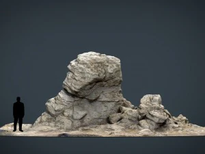 चट्टान 30 3D मॉडल