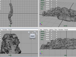 stone wall 3D Модель