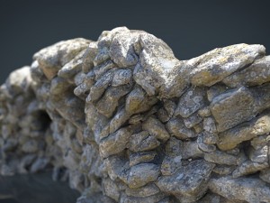 stone wall 3D Модель