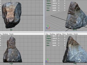 migmatite Model 3D