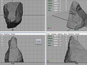 migmatite Model 3D