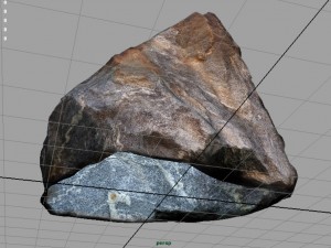 migmatite Model 3D
