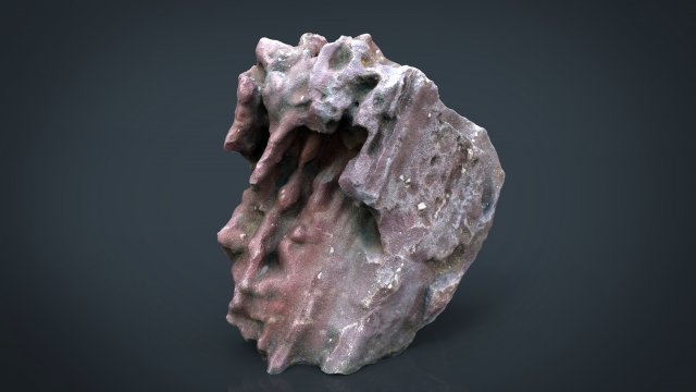 sandstone ferruginosa 3D Model .c4d .max .obj .3ds .fbx .stl .blend 
