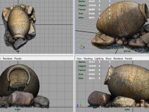 spanish jar 3D 模型