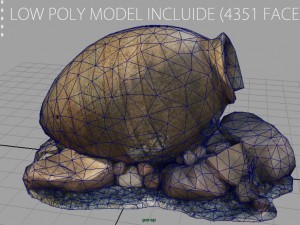 spanish jar 3D 模型