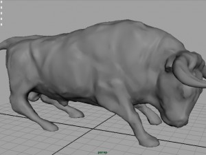 spanish bull 3D Модель