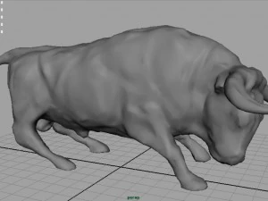 spanish bull 3D Model