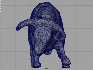 spanish bull 3D Model