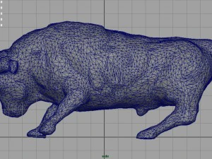spanish bull 3D Model