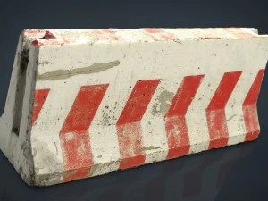 barricada Modelo 3D