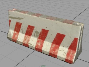 roadblock 3D-Modell