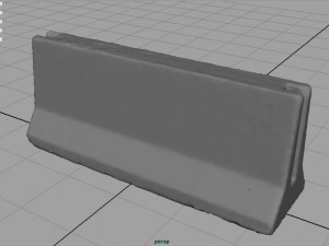 roadblock 3D-Modell