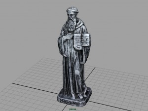 saint benedict 3D Model