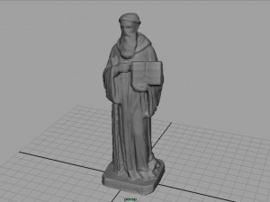 saint benedict 3D Model