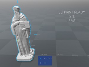 saint benedict 3D Model
