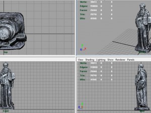 saint benedict 3D Model