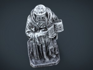 saint benedict 3D Model