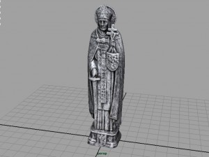 saint thomas aquinas Model 3D