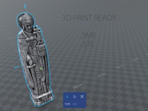 saint thomas aquinas Model 3D