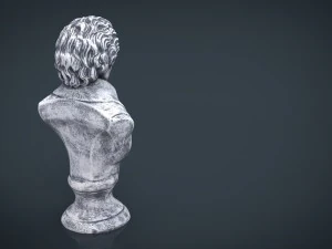 mozart bust 3D Model