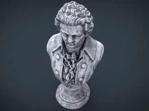 mozart bust 3D Model
