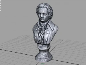 mozart bust 3D Model