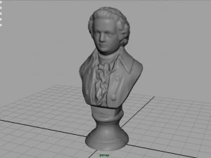 mozart bust 3D Model