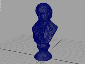 mozart bust 3D Model