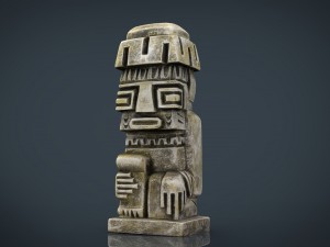 tiwanaku idol 3D Model