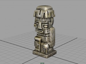 tiwanaku idol 3D मॉडल