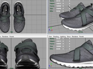sneakers 10 3Dモデル