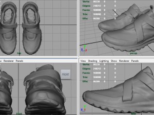 sneakers 10 3Dモデル