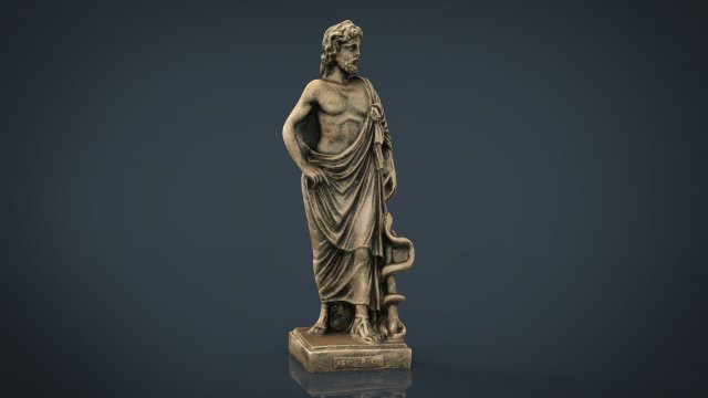 asclepius 3D मॉडल .c4d .max .obj .3ds .fbx .stl .blend 