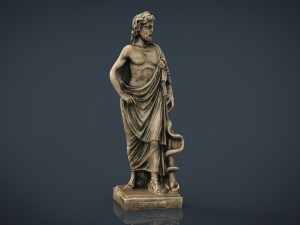 asclepius 3D Model