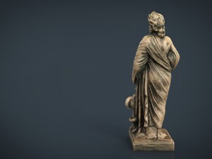 asclepius 3D मॉडल
