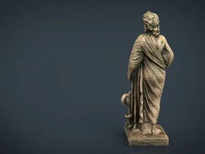 asclepius 3D Model
