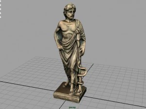 asclepius 3D Model