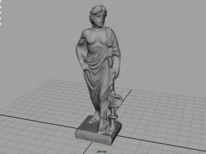 asclepius 3D मॉडल