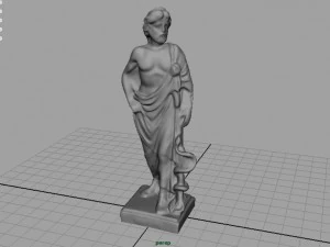 asclepius 3D Model