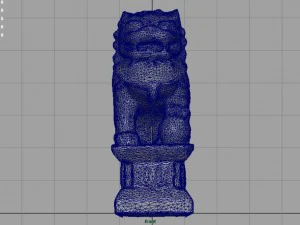 fu lions 3D Model