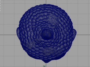ancient buddha head Model 3D