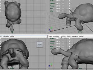 giant tortoise 3D-Modell