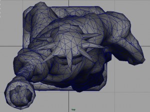 low poly statue of liberty Model 3D
