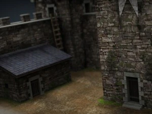 medieval fortress 3D Model