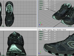 sneakers 11 3D 모델