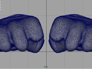 ski gloves for woman Modelo 3D