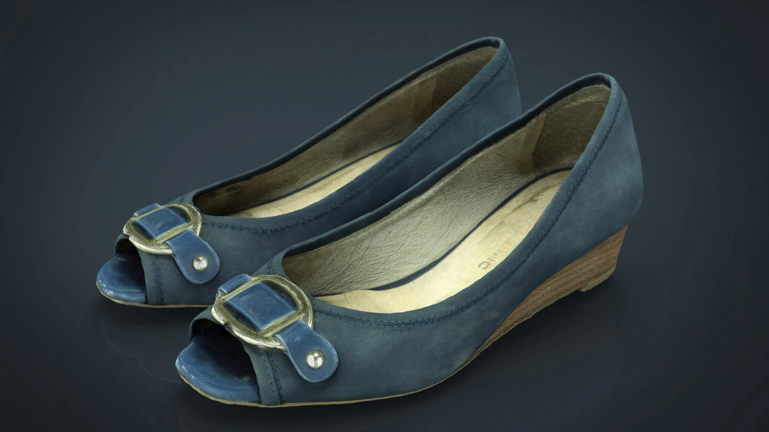 women shoes 2 3D Model .c4d .max .obj .3ds .fbx .stl .blend