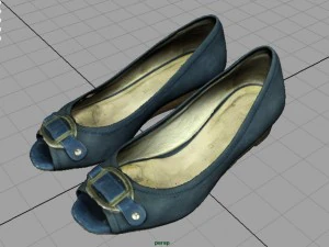 women shoes 2 3D Model