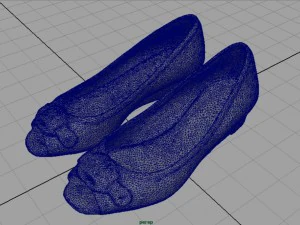women shoes 2 3D Model