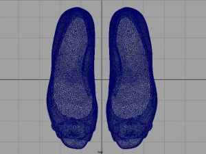 women shoes 2 3D Model